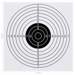 100 pcs Shooting Paper Targets 15x15 cm -Sports Shop 100 pcs Shooting Paper Targets 15x15 cm 449792 6