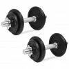 14 Piece Dumbbell Set 20 kg Cast Iron -Sports Shop 14 Piece Dumbbell Set 20 kg Cast Iron 427562 0