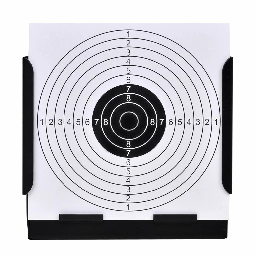 14 cm Square Target Holder Pellet Trap + 100 Paper Targets 4 14 cm Square Target Holder Pellet Trap + 100 Paper Targets - Image 2