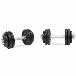18 Piece Dumbbell Set 30 kg Cast Iron -Sports Shop 18 Piece Dumbbell Set 30 kg Cast Iron 427563 2