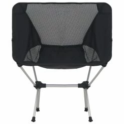 2x Folding Camping Chairs with Carry Bag 54x50x65 cm Aluminium -Sports Shop 2x Folding Camping Chairs with Carry Bag 54x50x65 cm Aluminium 428611 3