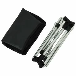 2x Folding Camping Chairs with Carry Bag 54x50x65 cm Aluminium -Sports Shop 2x Folding Camping Chairs with Carry Bag 54x50x65 cm Aluminium 428611 4