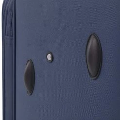 3 Piece Soft Case Trolley Set Navy Blue 10 3 Piece Soft Case Trolley Set Navy Blue -Sports Shop 3 Piece Soft Case Trolley Set Navy Blue 428777 2