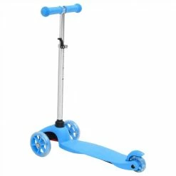 3-Wheel Children Scooter with Adjustable Aluminium Handlebar Blue -Sports Shop 3 Wheel Children Scooter with Adjustable Aluminium Handlebar Blue 485075 4