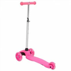 3-Wheel Children Scooter with Adjustable Aluminium Handlebar Pink -Sports Shop 3 Wheel Children Scooter with Adjustable Aluminium Handlebar Pink 485085 3