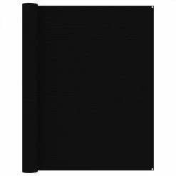 310783 Tent Carpet 250x400 cm Black