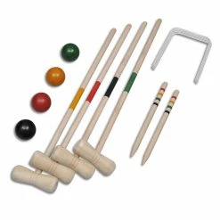 4 Player Wooden Croquet Set -Sports Shop 4 Player Wooden Croquet Set 432572 1