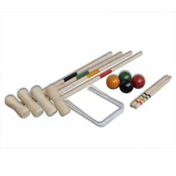 4 Player Wooden Croquet Set -Sports Shop 4 Player Wooden Croquet Set 432572 2