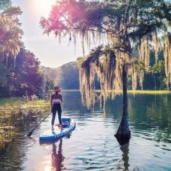 FunWater Polar Bear 320*83*15 Inch Inflatable Stand Up Paddling Board Adjustable Maximum Load 150kg -Sports Shop 404ec5716fa242919a31af857a7dfd38 500280 2