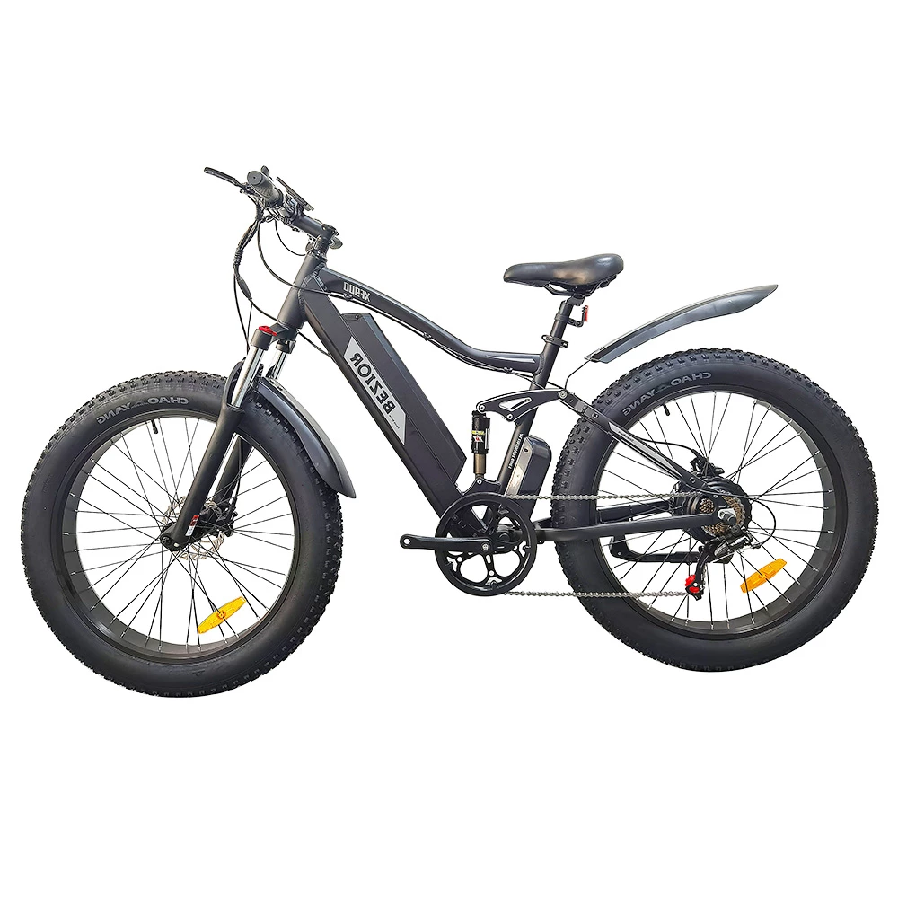 Bezior XF900 12.5Ah 48V 750W 26 Inch 45Km/h Electric Bike Max Load 120kg - Black 3 Bezior XF900 12.5Ah 48V 750W 26 Inch 45Km/h Electric Bike Max Load 120kg - Black