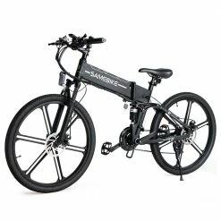Samebike LO26-II Portable Folding Smart Electric Moped Bike 500W Motor Max 35km/h 26 Inch Tire - Black -Sports Shop 4bf1acf974104ba1b347bd4ee92e241e 516989 1
