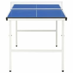 5 Feet Ping Pong Table with Net 152x76x66 cm Blue 11 5 Feet Ping Pong Table with Net 152x76x66 cm Blue -Sports Shop 5 Feet Ping Pong Table with Net 152x76x66 cm Blue 428628 3