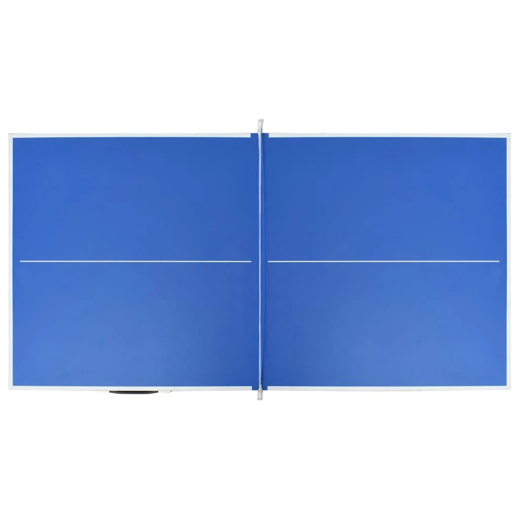 5 Feet Ping Pong Table with Net 152x76x66 cm Blue 8 5 Feet Ping Pong Table with Net 152x76x66 cm Blue - Image 6