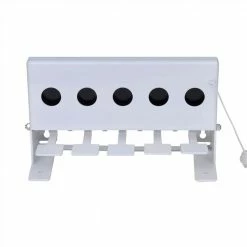 5-hole Biathlon Knockdown Target with Reset Cord -Sports Shop 5 hole Biathlon Knockdown Target with Reset Cord 490270 2