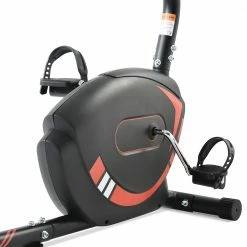 Merax Indoor Ergonomic Exercise Bike Seat Adjustment 8-level Resistance Adjustment LCD Display Maximum Load 120kg - Red -Sports Shop 715e489824214f75a161fa2a4afa0fc3 475035 3