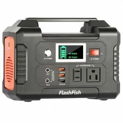 Flashfish E200 200W 151Wh Portable Power Station + SP50 18V 50W Foldable Solar Panel Outdoor Power Supply Kit -Sports Shop 71ea1e4d077245d29fc167cf56c784d5 490018 1