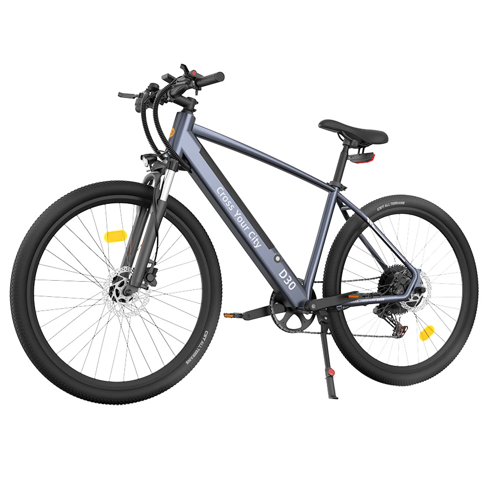 ADO D30 Electric Bicycle 250W Motor Max Speed 25km/h 36V 10.4AH 90km Max Range - Gray 6 ADO D30 Electric Bicycle 250W Motor Max Speed 25km/h 36V 10.4AH 90km Max Range - Gray - Image 4