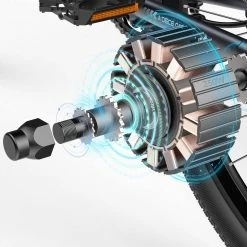 ADO D30 Electric Bicycle 250W Motor Max Speed 25km/h 36V 10.4AH 90km Max Range - Gray 13 ADO D30 Electric Bicycle 250W Motor Max Speed 25km/h 36V 10.4AH 90km Max Range - Gray -Sports Shop ADO D30 Electric Bicycle Gray 498082 5