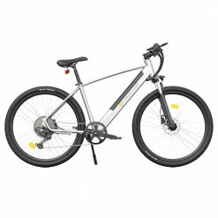 ADO D30 Electric Bicycle 250W Motor Max Speed 25km/h 36V 10.4AH 90km Max Range - Silver