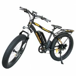 AOSTIRMOTOR S07-B Electric Bike 26*4.0'' Fat Tire 48V 13Ah Battery 750W Motor 7 Speed Shimano Gear - Black -Sports Shop AOSTIRMOTOR S07 B Electric Bike 26 4 0 Fat Tire Black 500492 2