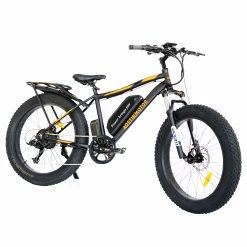 AOSTIRMOTOR S07-B Electric Bike 26*4.0'' Fat Tire 48V 13Ah Battery 750W Motor 7 Speed Shimano Gear - Black -Sports Shop AOSTIRMOTOR S07 B Electric Bike 26 4 0 Fat Tire Black 500492 3