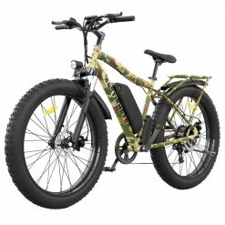 AOSTIRMOTOR S07-E Electric Bike 26*4.0'' Fat Tire 48V 13Ah Battery 750W Motor 7 Speed Shimano Gear - Desert Camo -Sports Shop AOSTIRMOTOR S07 E Electric Bike 26 4 0 Fat Tire 500493 2