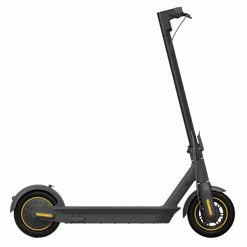 AOVO Max Electric Scooter 10 Inch Pneumatic Tire 350W Rated Motor 35Km/h Max Speed 36V 15.6Ah Battery for 45-60km Range - Black -Sports Shop AOVO Max Electric Scooter 10 Pneumatic Tire Black 517135 2