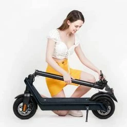 AOVO X9 Plus Electric Scooter 10 Inch Explosion-proof Tire 36V 15.6Ah Rated 500W Motor 40Km/h Max Speed 65km Range Dual Disc Brakes Removable Battery- Grey -Sports Shop AOVO X9 Plus Electric Scooter 10 Explosion proof Tire Grey 517134 3