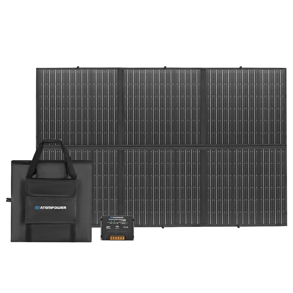 ATEM POWER 12V 300W Folding Solar Panel, PET Films, MPPT Controller, USB Charging, Flexible Solar Blanket Mat Kit 3 ATEM POWER 12V 300W Folding Solar Panel, PET Films, MPPT Controller, USB Charging, Flexible Solar Blanket Mat Kit