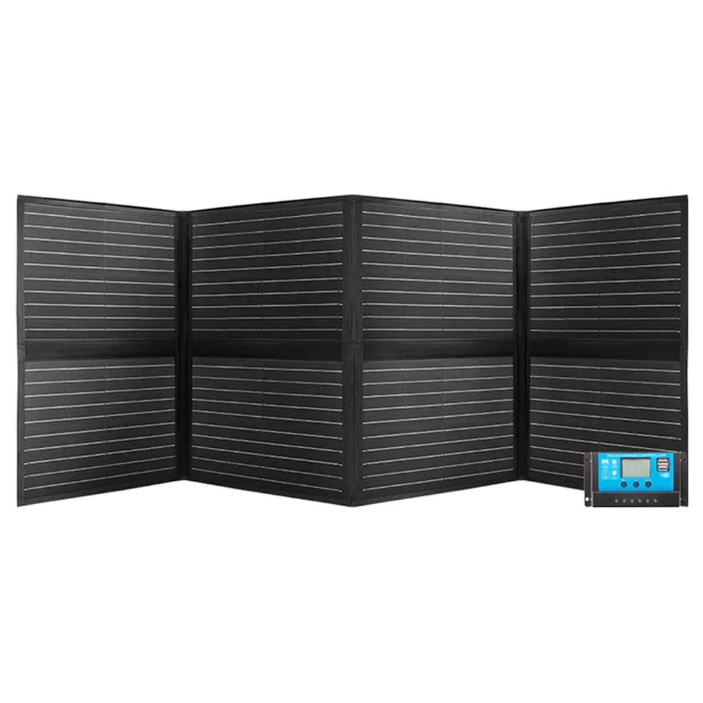 ATEM POWER 12V 300W Folding Solar Panel, PET Films, MPPT Controller, USB Charging, Flexible Solar Blanket Mat Kit 4 ATEM POWER 12V 300W Folding Solar Panel, PET Films, MPPT Controller, USB Charging, Flexible Solar Blanket Mat Kit - Image 2