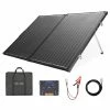 ATEM POWER 160W Portable Monocrystalline Solar Panel Without Glass 20A MPPT Controller with USB Output for RV Camping -Sports Shop ATEM POWER 160W Portable Monocrystalline Solar Panel 499031 0