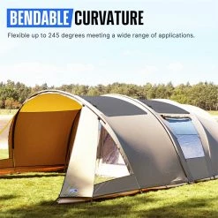 ATEM POWER 55W Monocrystalline Solar Panel Flexible 245 Degree Bendable for RV Tent Roof Boat Cabin Marine Camping -Sports Shop ATEM POWER 55W Monocrystalline Solar Panel 499035 3