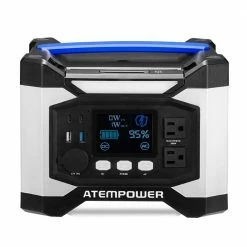 ATEM POWER AP500X Portable Power Station, 518Wh/140000mAh Solar Generator, 500W 110V AC Pure Sine Wave Inverter, 6 Outlets -Sports Shop ATEM POWER AP500X 500W Portable Power Station 518011 2