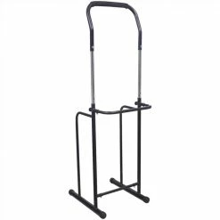 Adjustable Pull-up / Dip Station 175-224 cm Black -Sports Shop Adjustable Pull up Dip Station 175 224 cm Black 486275 5