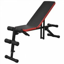 Adjustable Sit-up Bench with Barbell and Dumbbell Set 30.5 kg 13 Adjustable Sit-up Bench with Barbell and Dumbbell Set 30.5 kg -Sports Shop Adjustable Sit up Bench with Barbell and Dumbbell Set 30 5 kg 487650 5