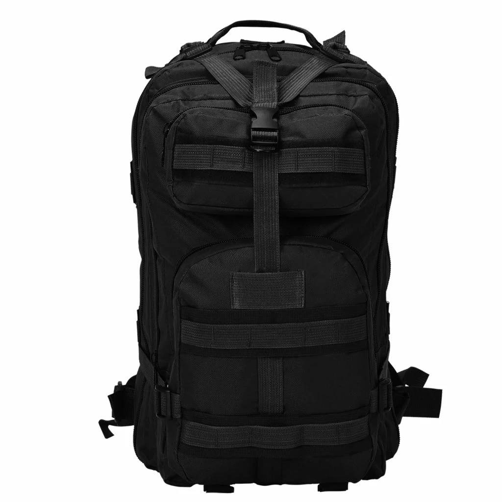 Army-Style Backpack 50 L Black 4 Army-Style Backpack 50 L Black - Image 2
