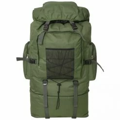 Army-Style Backpack XXL 100 L Green -Sports Shop Army Style Backpack XXL 100 L Green 428595 2