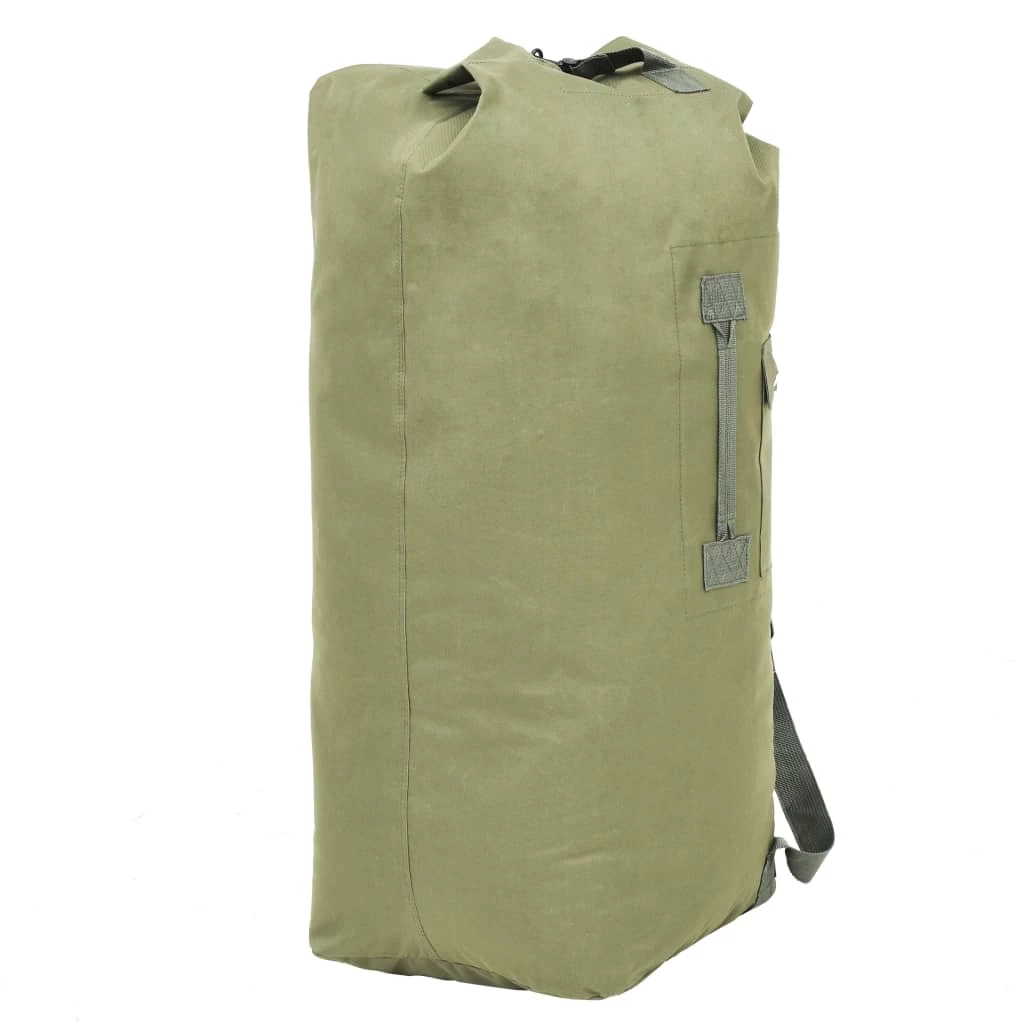 Army-Style Duffel Bag 85 L Olive Green 6 Army-Style Duffel Bag 85 L Olive Green - Image 4