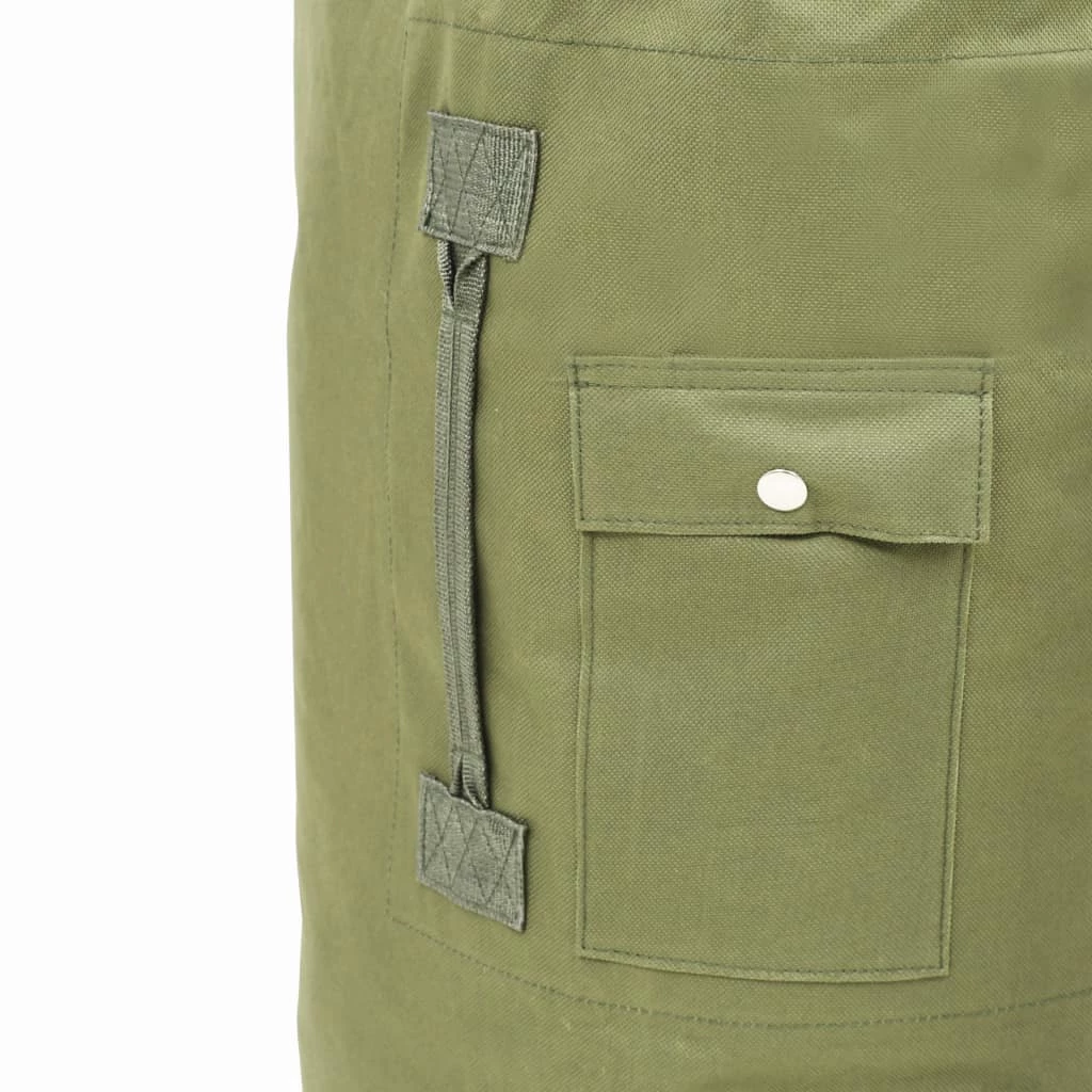 Army-Style Duffel Bag 85 L Olive Green 8 Army-Style Duffel Bag 85 L Olive Green - Image 6