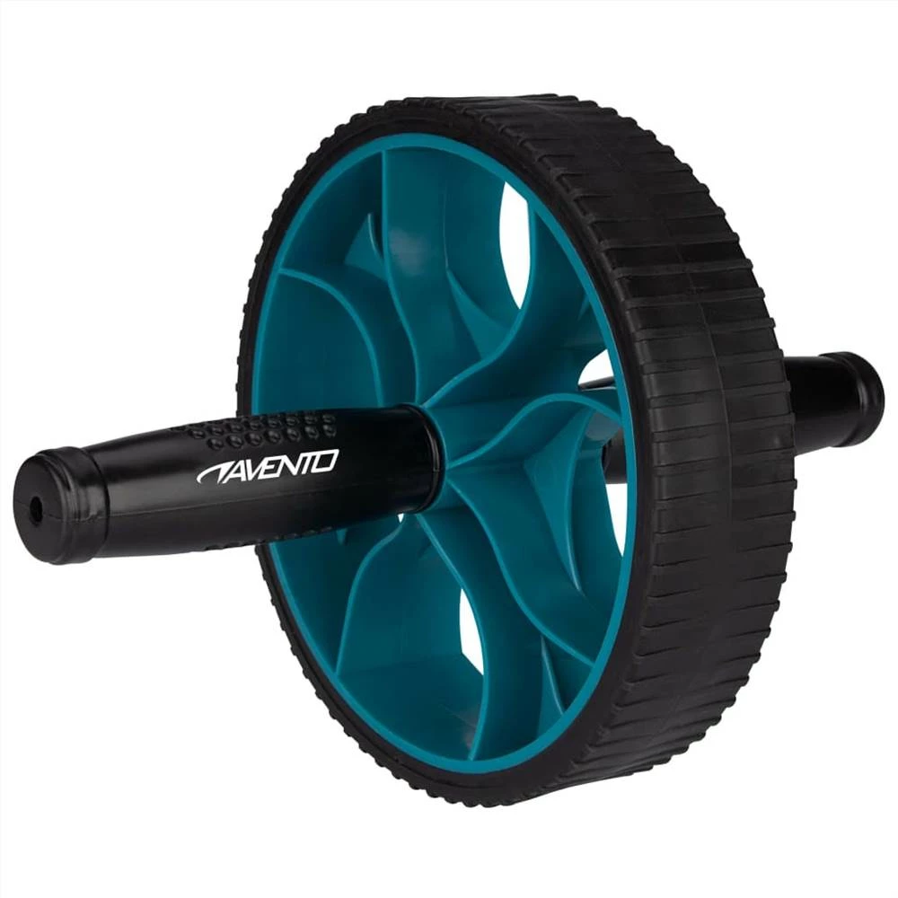 Avento Ab Roller Power Black and Blue 3 Avento Ab Roller Power Black and Blue