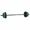 Avento Adjustable Barbell Set 20 kg Black. Blue and Grey -Sports Shop Avento Adjustable Barbell Set 20 kg Black Blue and Grey 474640 0