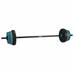 Avento Adjustable Barbell Set 20 kg Black. Blue and Grey