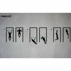 Avento Doorway Training Bar Steel -Sports Shop Avento Doorway Training Bar Steel 428641 2