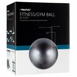 Avento Fitness/Gym Ball Dia. 55 cm Silver 9 Avento Fitness/Gym Ball Dia. 55 cm Silver -Sports Shop Avento Fitness Gym Ball Dia 55 cm Silver 427660 3