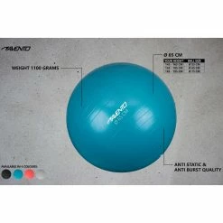 Avento Fitness/Gym Ball Dia. 65 cm Black -Sports Shop Avento Fitness Gym Ball Dia 65 cm Black 427657 2