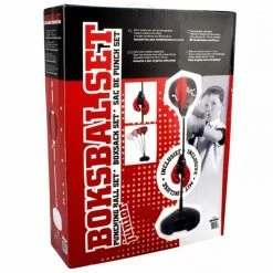 Avento Junior Reflex Punching Ball Set Black/Red 41BE -Sports Shop Avento Junior Reflex Punching Ball Set Black Red 41BE 427492 4