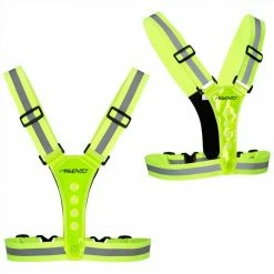 Avento LED Safety Vest One Size 74OW-FLG-One 7 Avento LED Safety Vest One Size 74OW-FLG-One -Sports Shop Avento LED Safety Vest One Size 74OW FLG One 492386 2