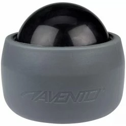 Avento Massage Ball with Holder Grey and Black