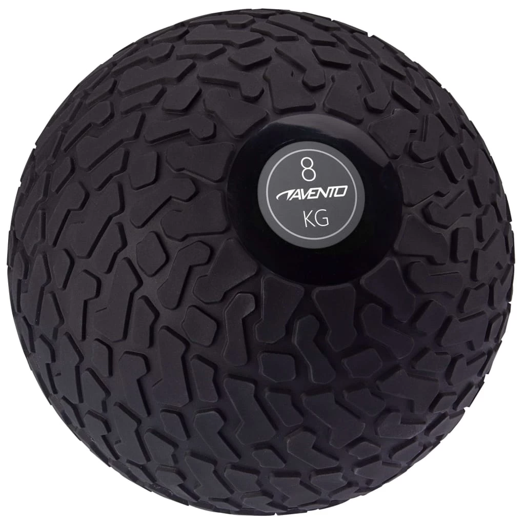 Avento Slam Ball Textured 8 kg Black 3 Avento Slam Ball Textured 8 kg Black