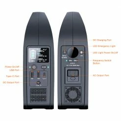 BULLBAT Pioneer 250 257Wh/250W Portable Power Station Solar Power Generators Backup Power Supply for Outdoor & Indoor -Sports Shop BULLBAT Pioneer 250 257Wh 250W Portable Power Station 497280 3